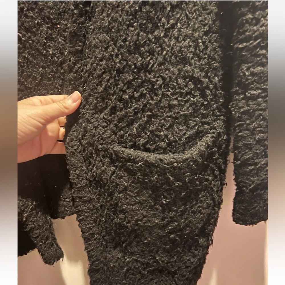 Wilfred Free Sweater Italy Black Thick Warm Cozy Small Read Description View 4